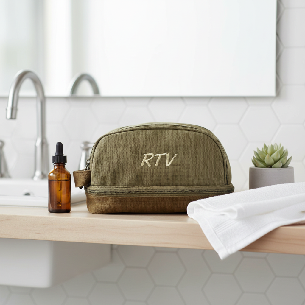 Personalized Traveler's Toiletry Bag