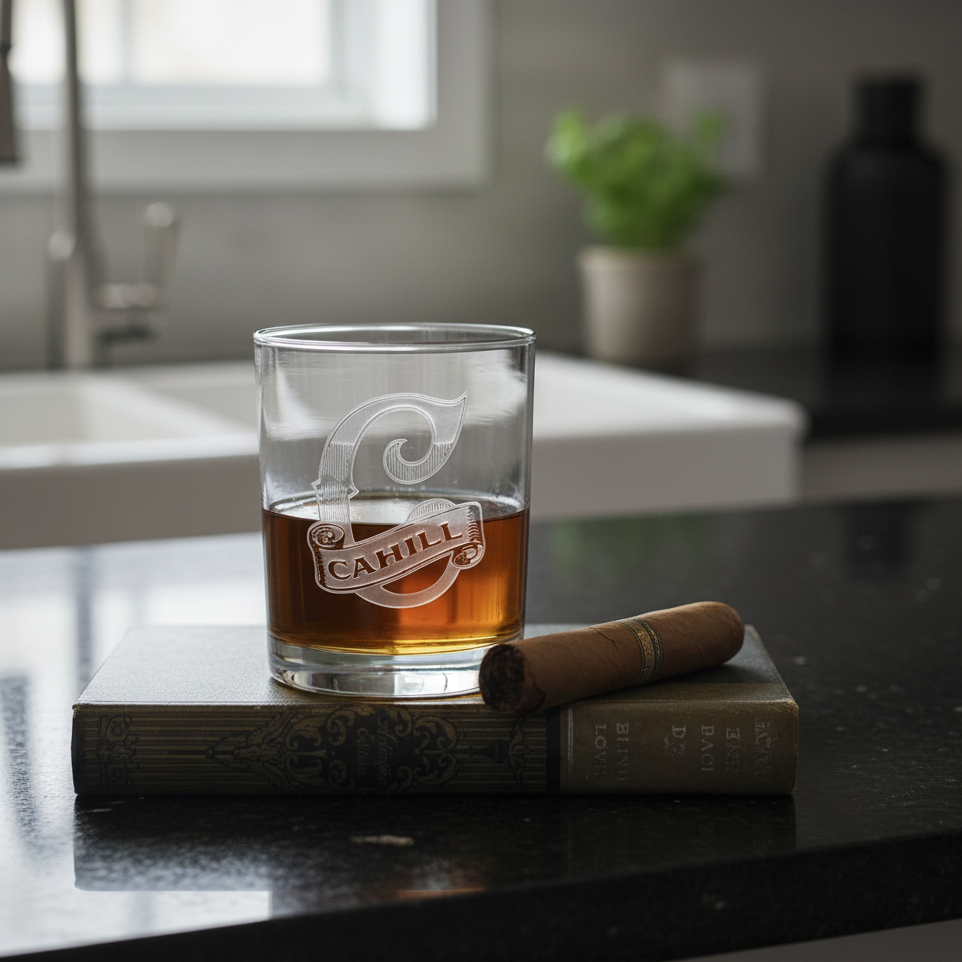 Banner Bourbon Glass