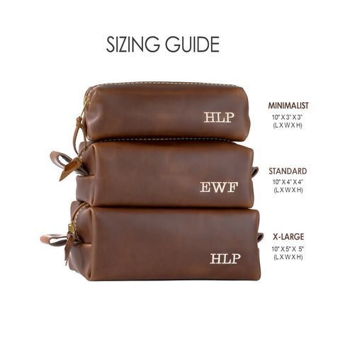 Personalized Men's Toiletry Bag Groovy Groomsmen Gifts