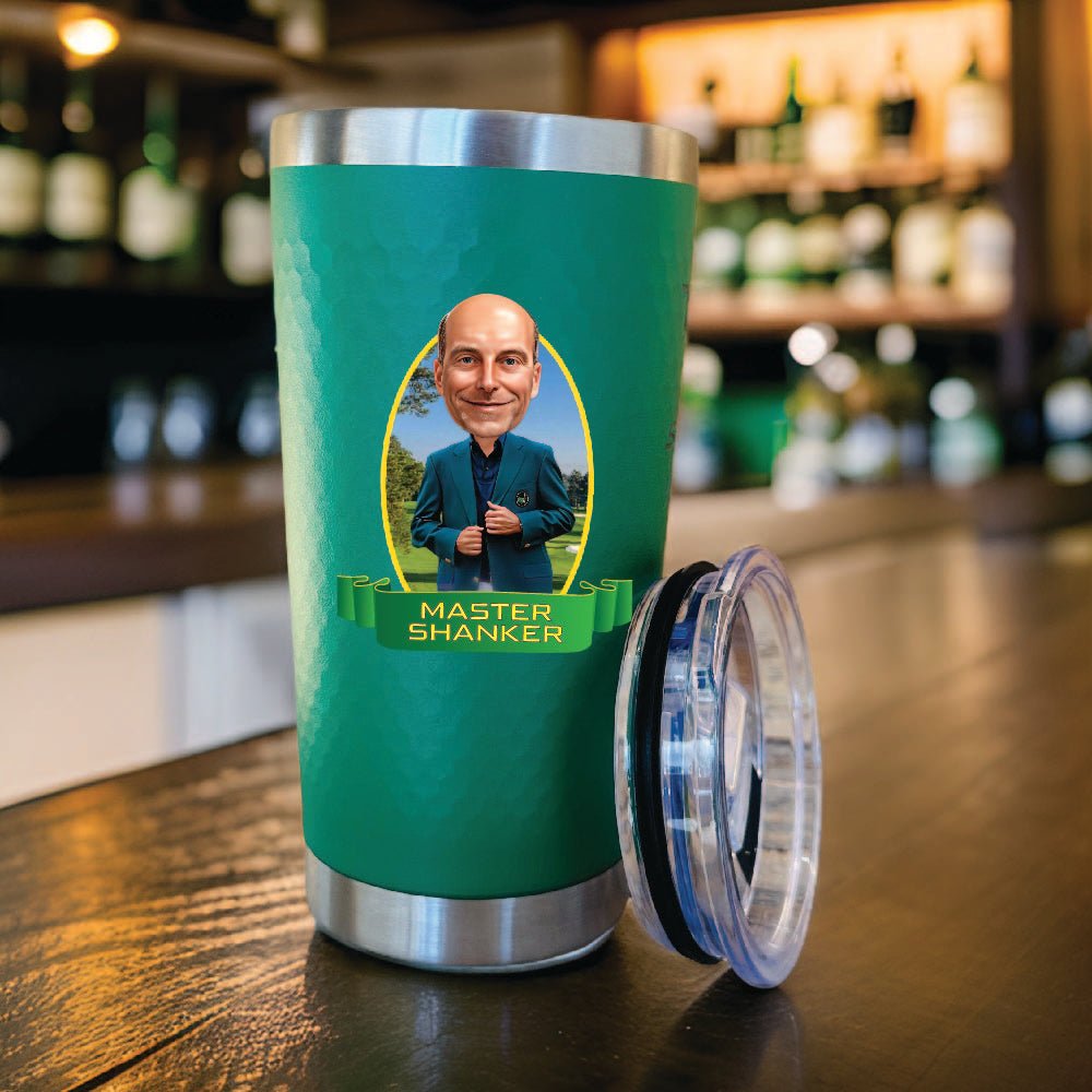 Green Jacket Jokester Tumbler