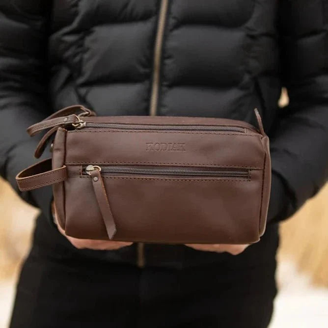 Unique Personalized Yukon Toiletry Bag Customized Man Bags Gifts for Men by Groovy Guy