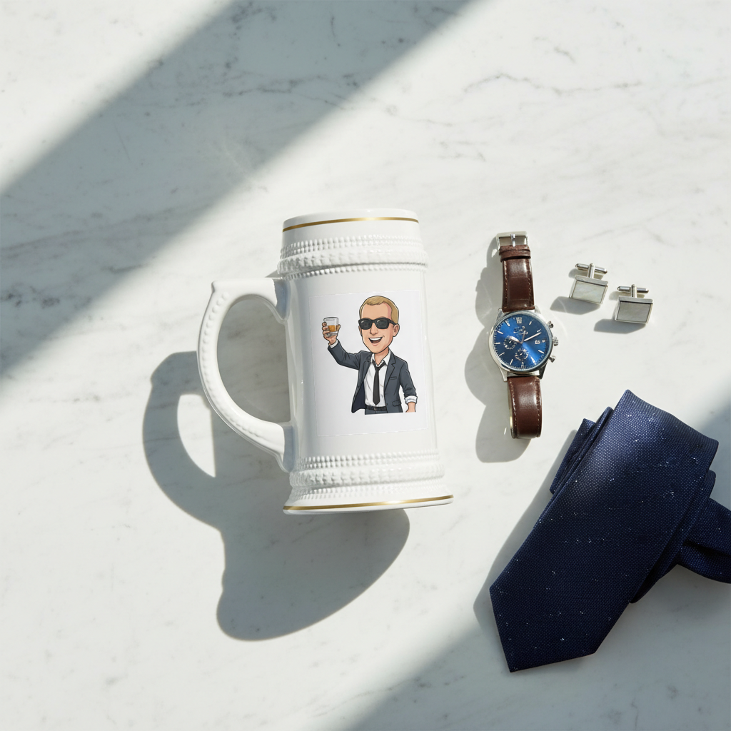 The Mugshot Crew Beer Stein