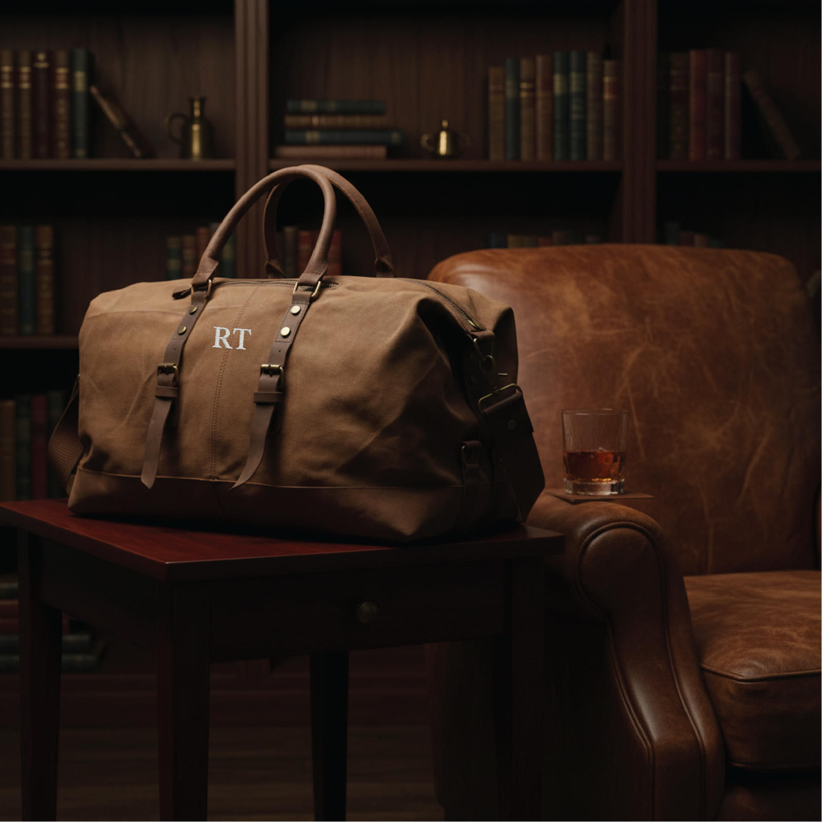 Personalized Canvas Weekender Bag