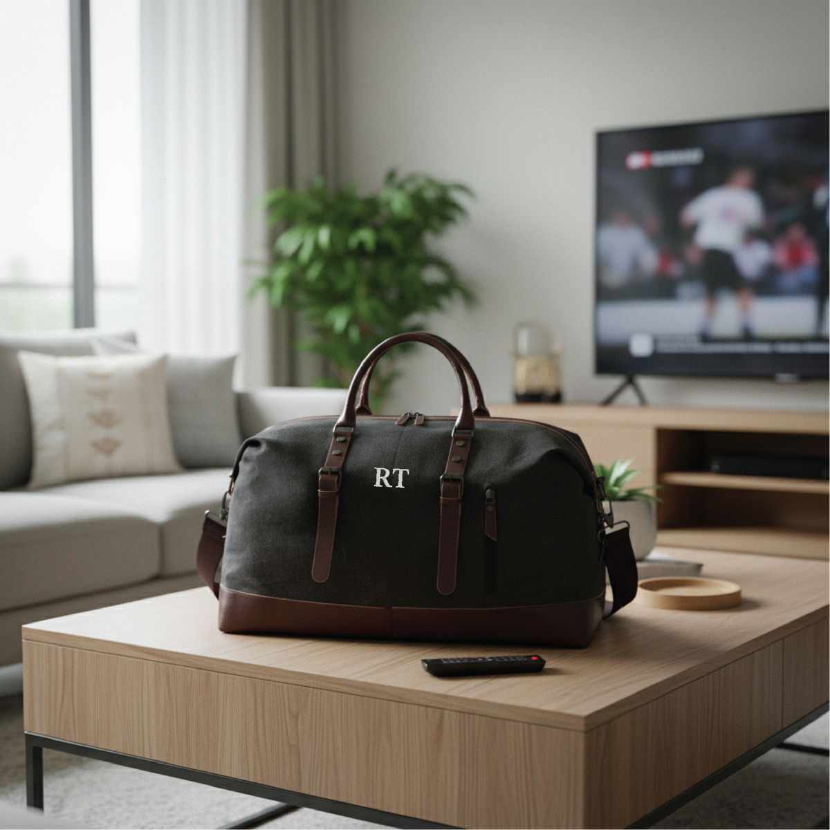 Personalized Canvas Weekender Bag