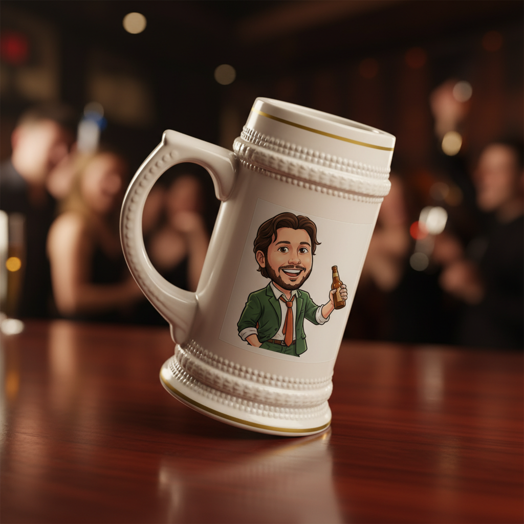 The Mugshot Crew Beer Stein
