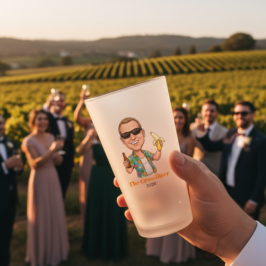 Wild Bachelor Party Pint Glass