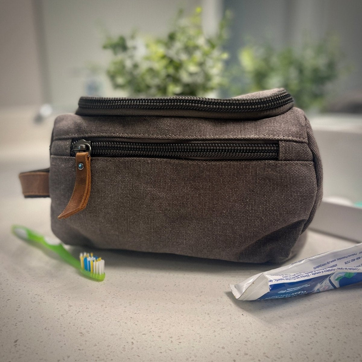 Personalized Toiletry Bag Personalized Gentleman&#39;s Toiletry Bag for Groomsmen by Groovy Groomsmen Gifts