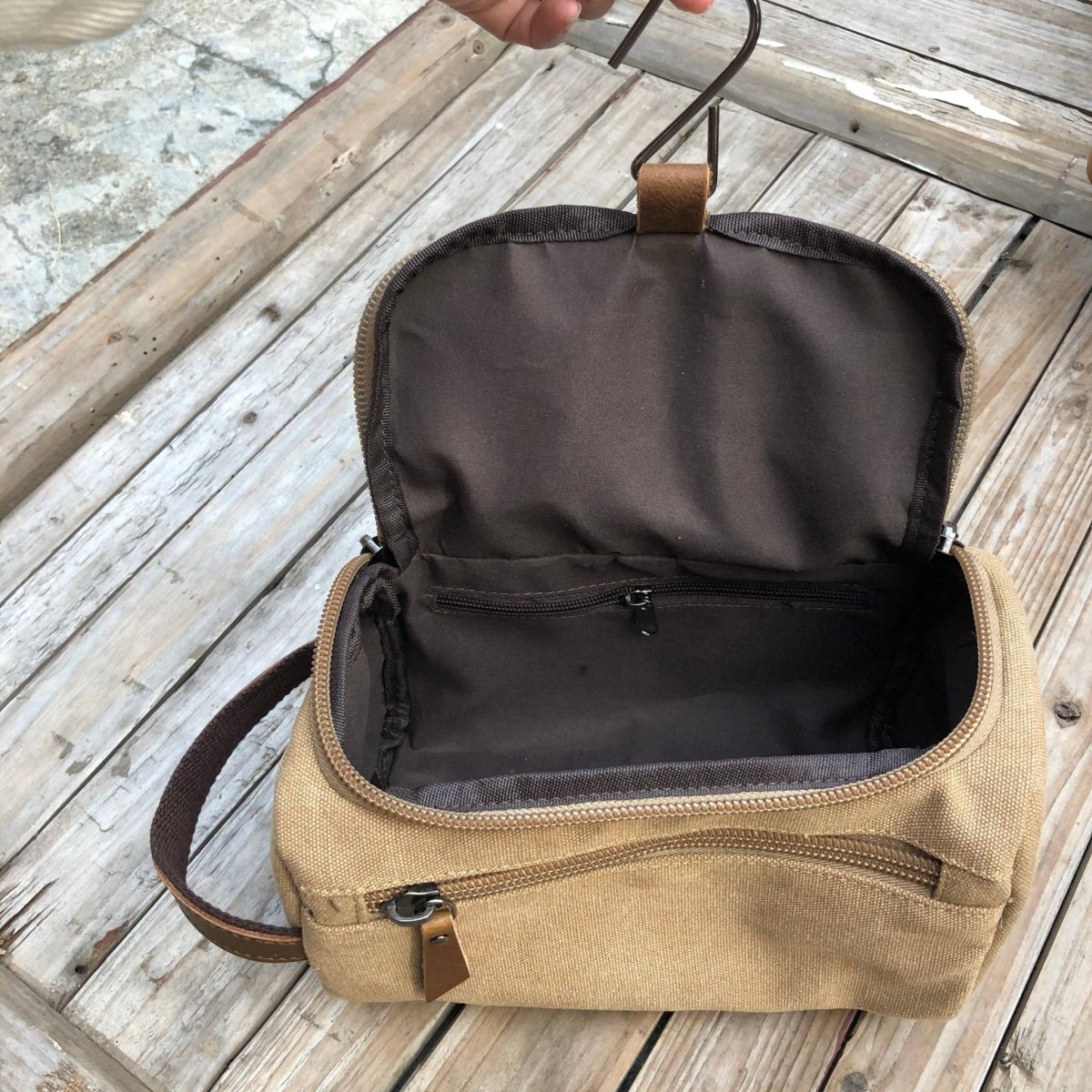 Personalized Toiletry Bag Personalized Gentleman&#39;s Toiletry Bag for Groomsmen by Groovy Groomsmen Gifts