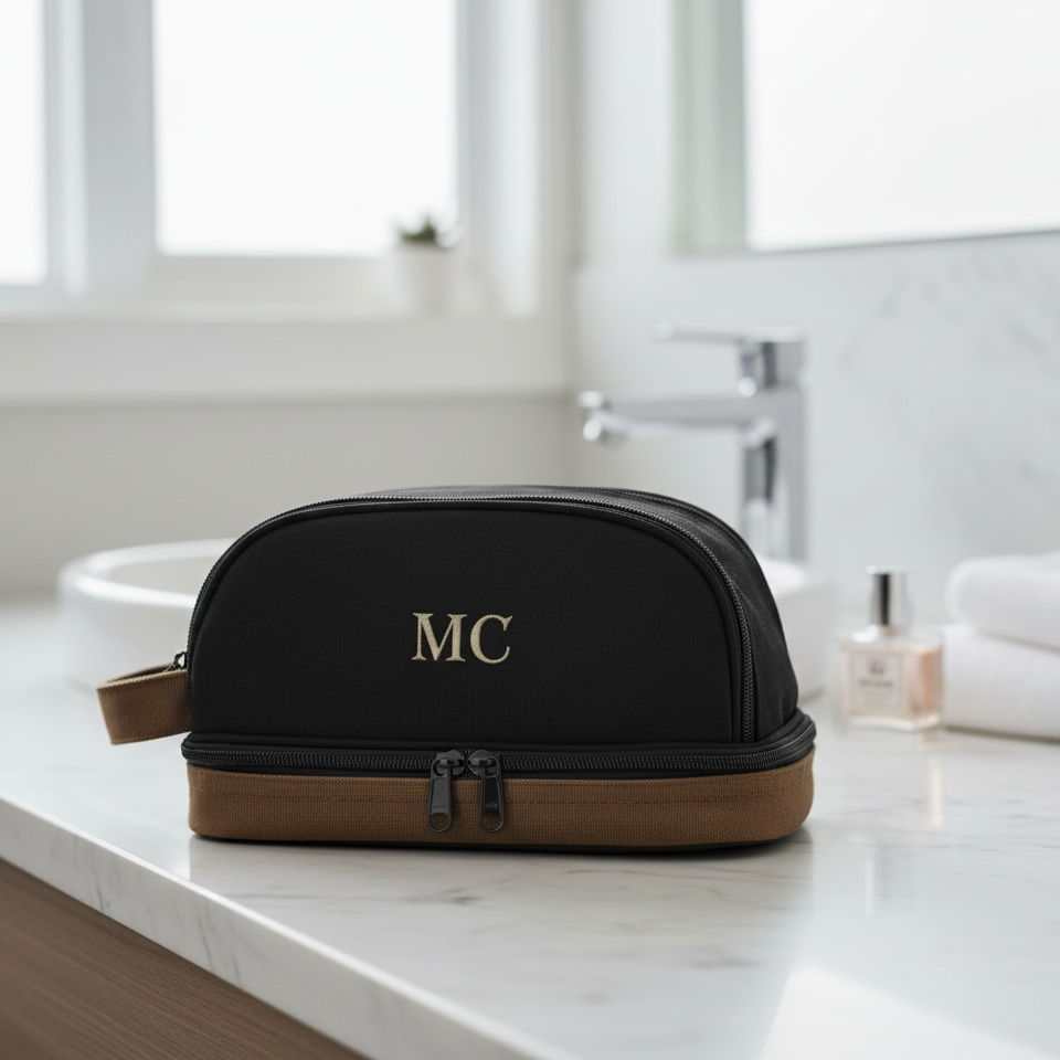Personalized Traveler's Toiletry Bag