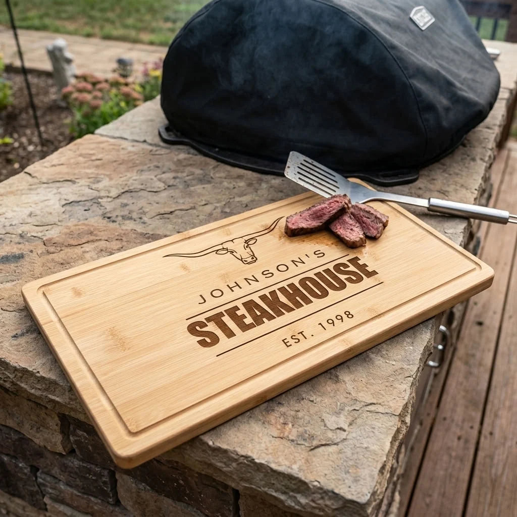 Personalized Steakhouse Cutting Board