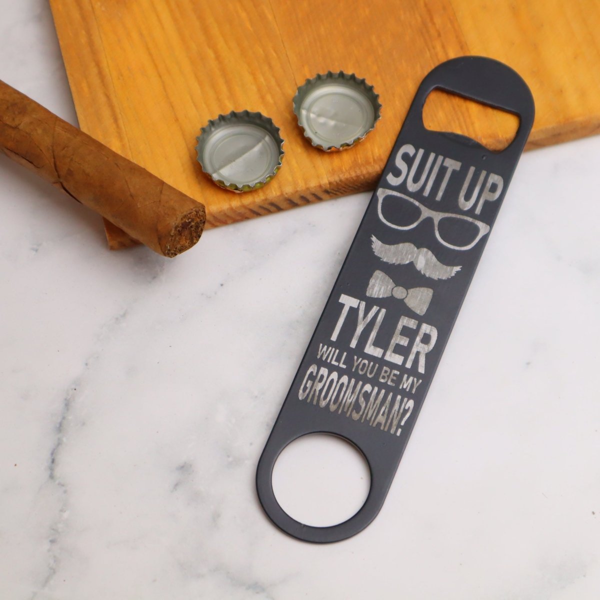 proposal Decent Proposal by Groovy Groomsmen Gifts