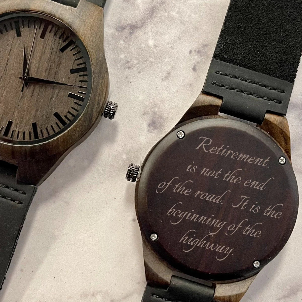 Personalized Keepsake Wood Watch