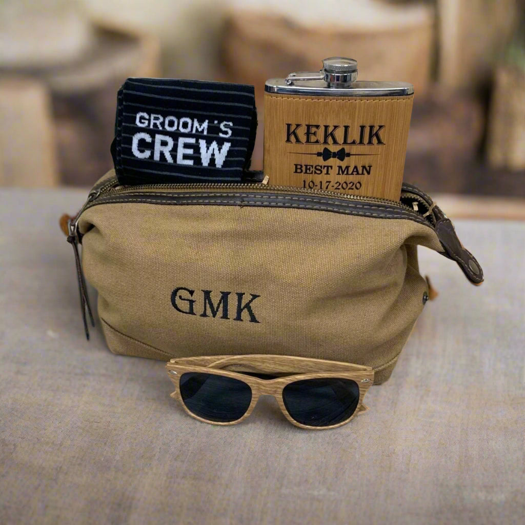 Set Bag to Basics by Groovy Groomsmen Gifts