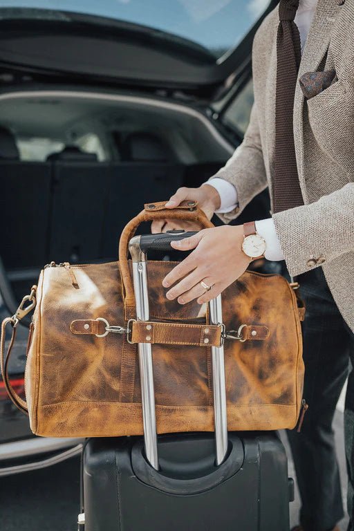 Unique Personalized Denali Duffel Customized Duffle Bag Gifts for Men by Groovy Guy