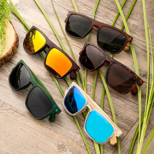 Sunglasses Forest Wayfarers by Groovy Groomsmen Gifts