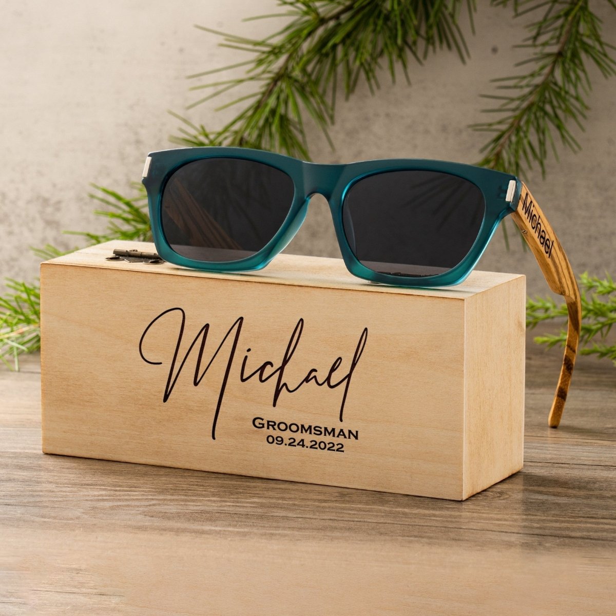 Sunglasses Natural Navigators by Groovy Groomsmen Gifts