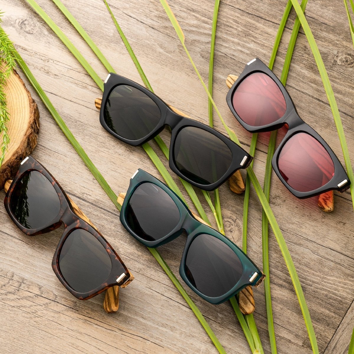 Sunglasses Natural Navigators by Groovy Groomsmen Gifts