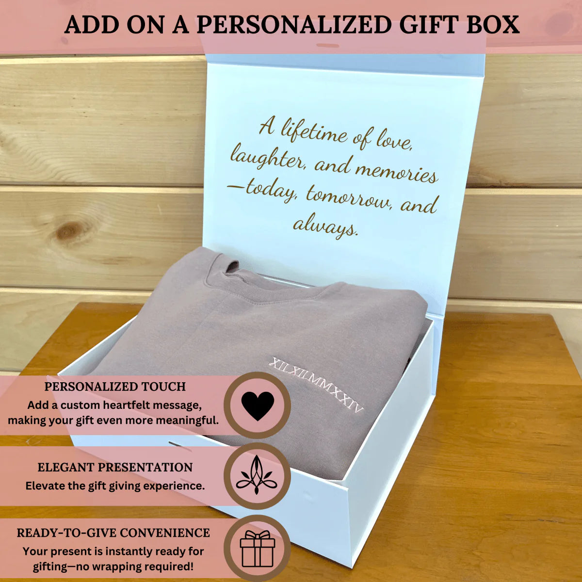 Embroidered Sentimental Sweatshirt