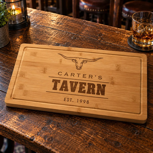 Personalized Steakhouse Cutting Board