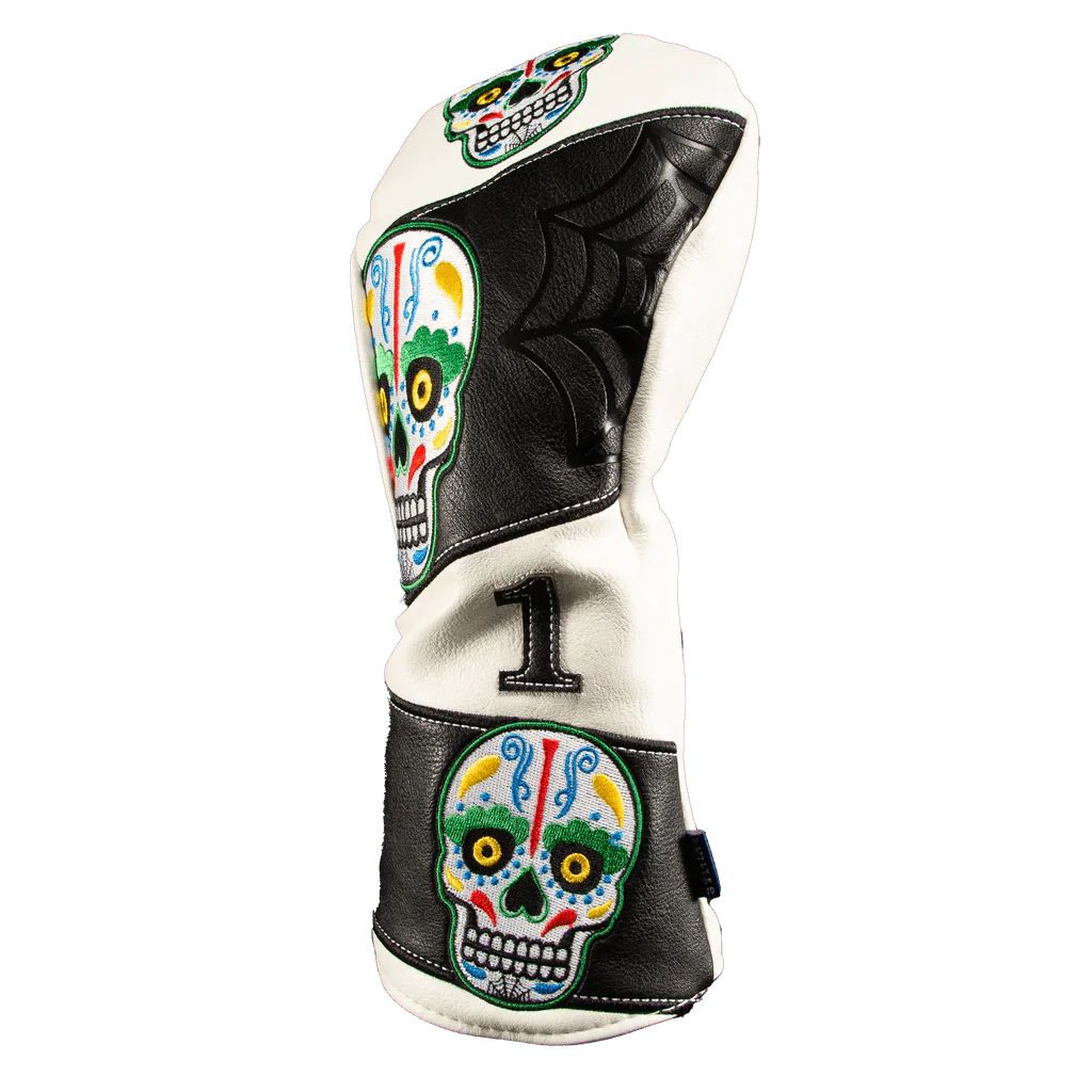 Unique Personalized Bone Crusher Head Cover Customized Golf Gifts for Men by Groovy Guy