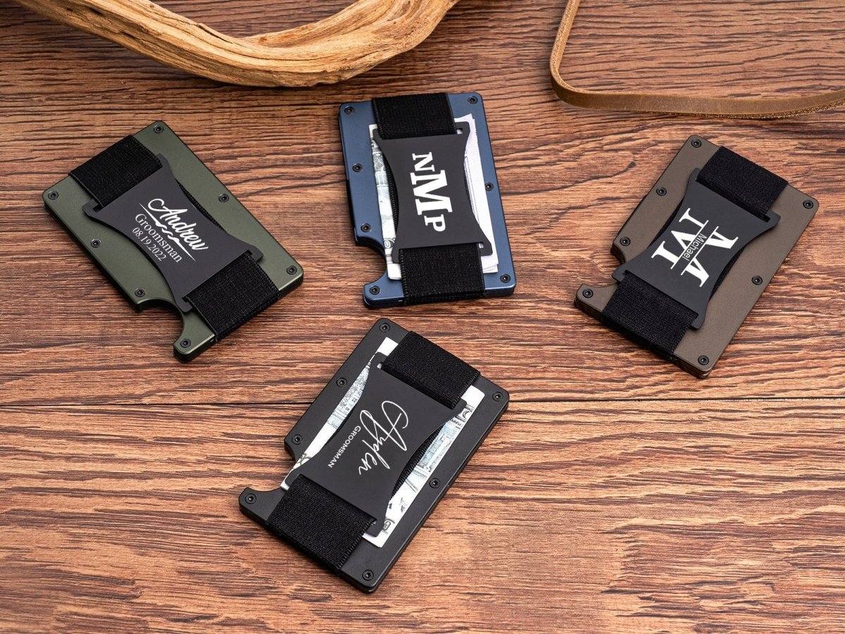 Wallets & Money Clips Secured Carry Wallet by Groovy Groomsmen Gifts