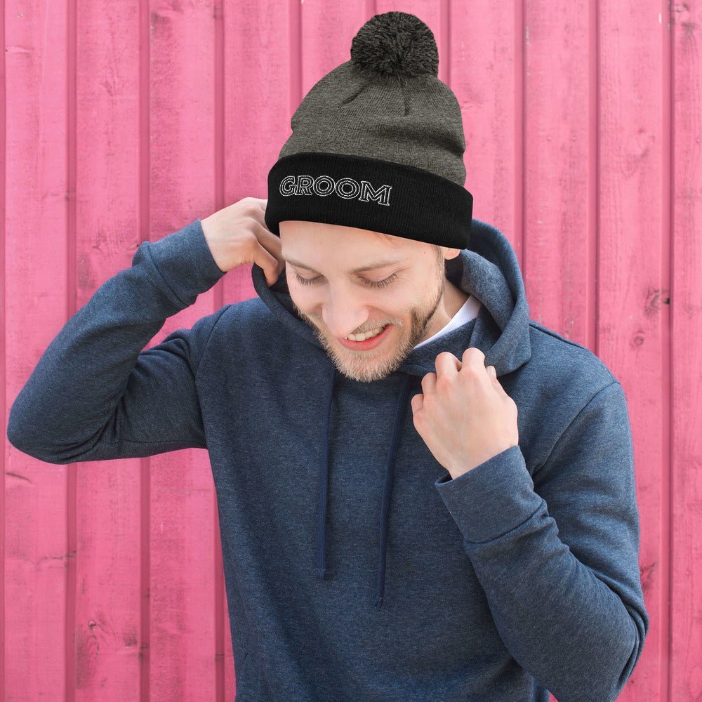 Wearables Groom Beanie by Groovy Groomsmen Gifts