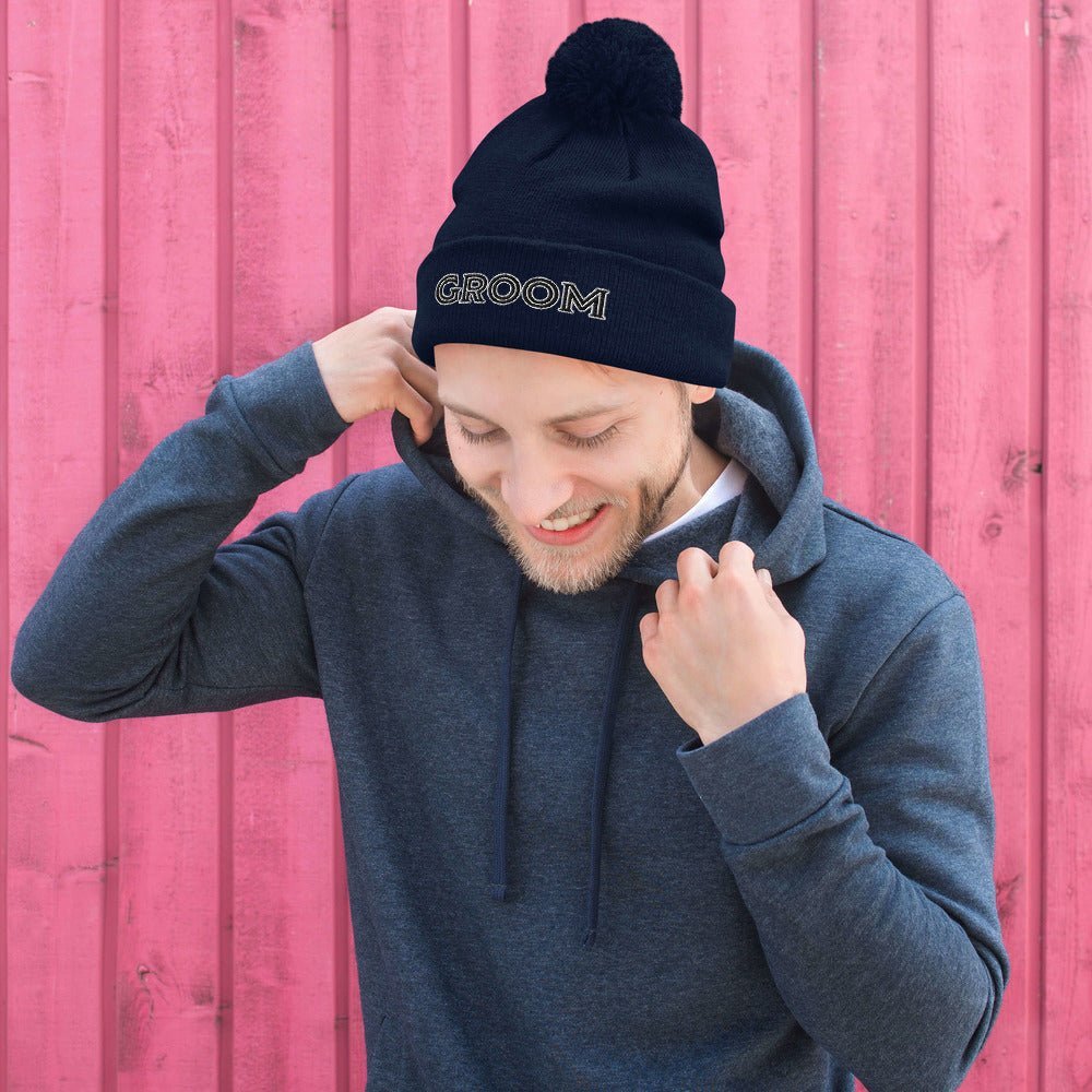 Wearables Groom Beanie by Groovy Groomsmen Gifts