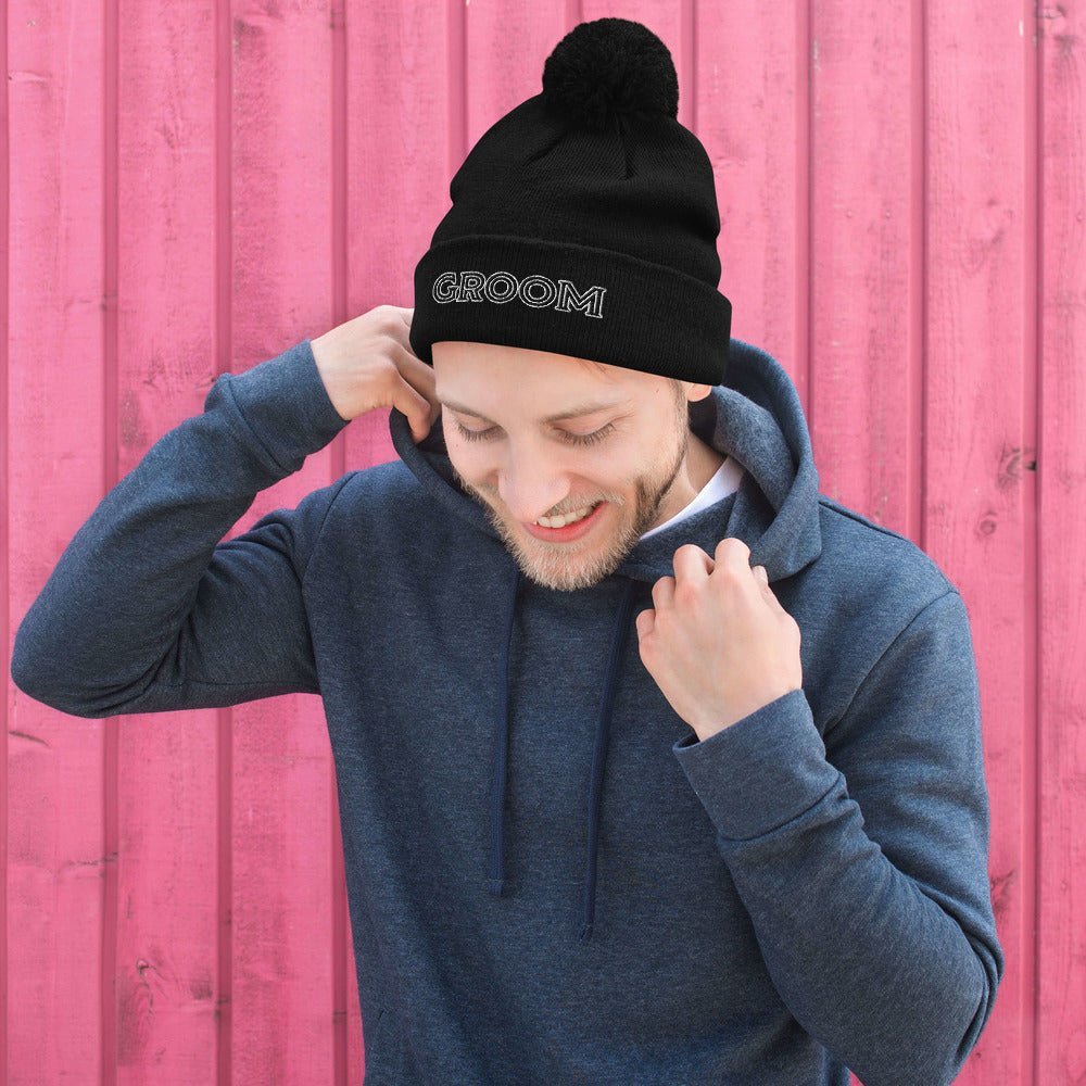 Wearables Groom Beanie by Groovy Groomsmen Gifts