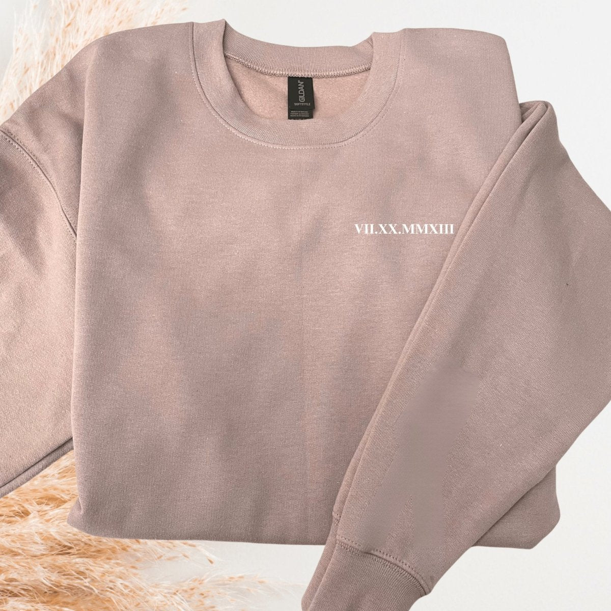 Women&#39;s Fashion - Women&#39;s Clothing - Tops &amp; Tees - T-Shirts Embroidered Sentimental Sweatshirt by Groovy Groomsmen Gifts