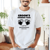 White Mens T-Shirt With Beer Drinking Team Design