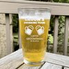 Beer Drinking Team Pint Glass