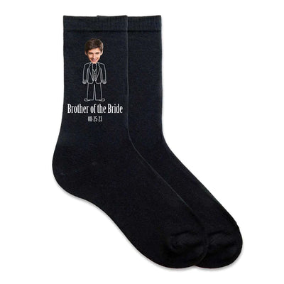 Face of the Wedding Party Socks