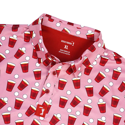 Red Solo Cup Golf Polo
