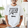 White Mens T-Shirt With Grandmother Of The Groom Design