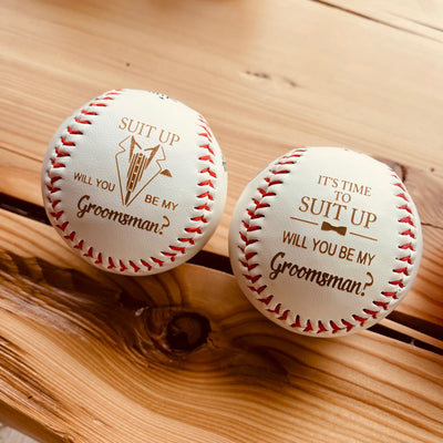 Baseball Groomsmen Proposal