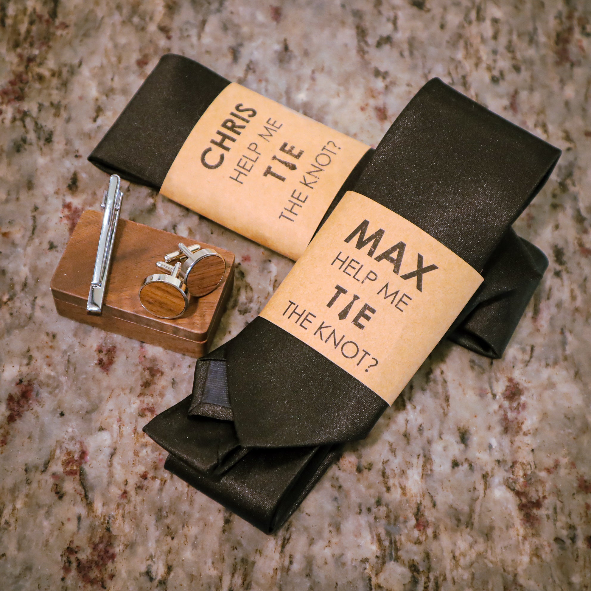 Tie the Knot Groomsmen Proposal Gifts
