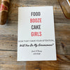 Food Booze Cake Girls Proposal Card