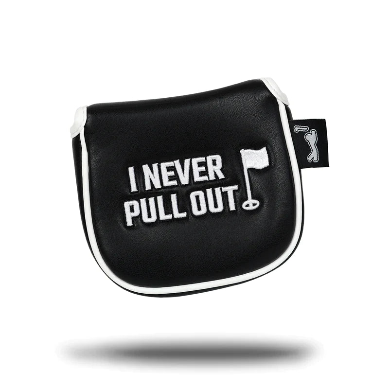 Never Pull Out Mallet Putter Headcover