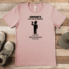 Heather Peach Mens T-Shirt With Last Day Of Freedom Design