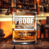 Proof Of Friends Whiskey Glass