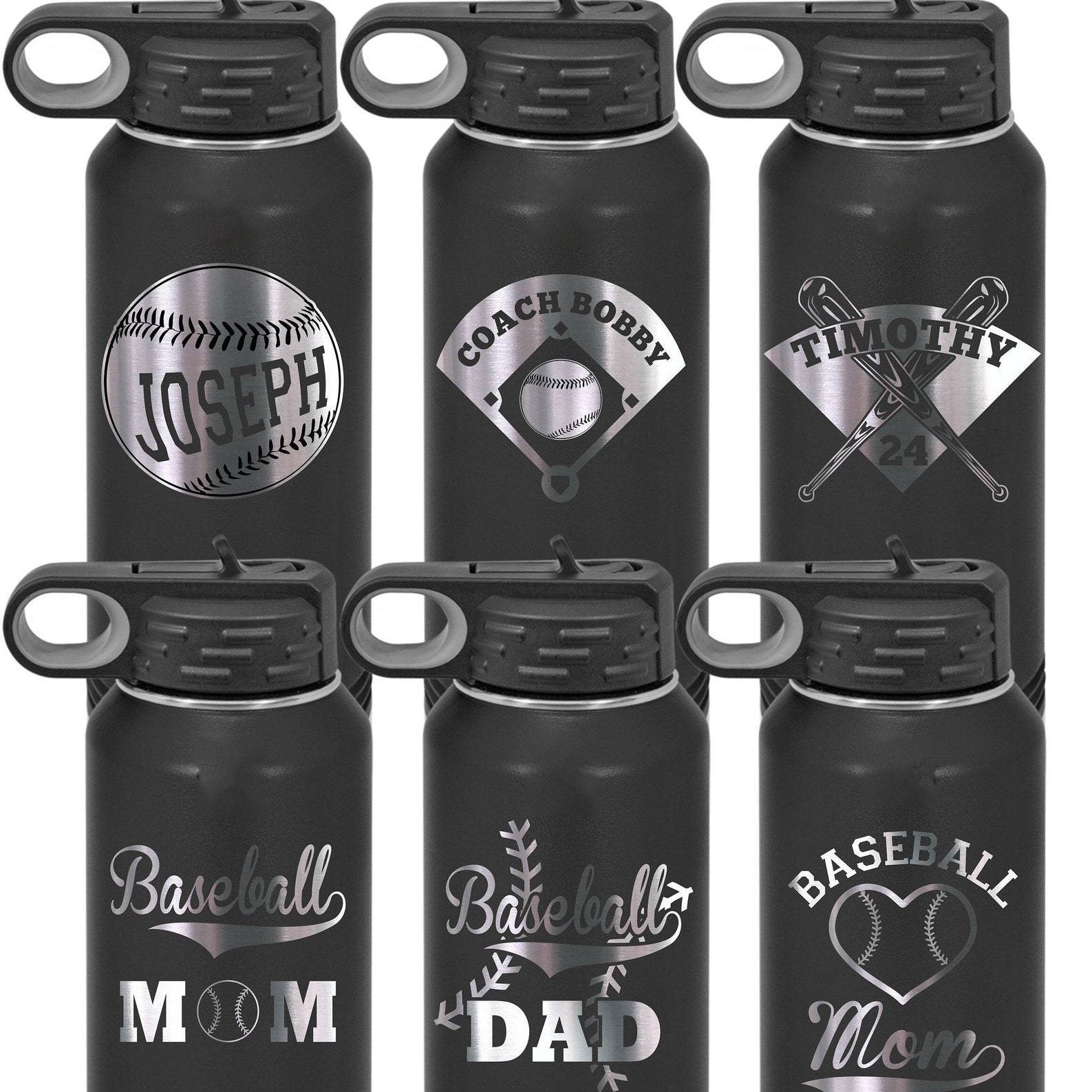 Soccer Ball Engraved Water Bottle - Groovy Guy Gifts