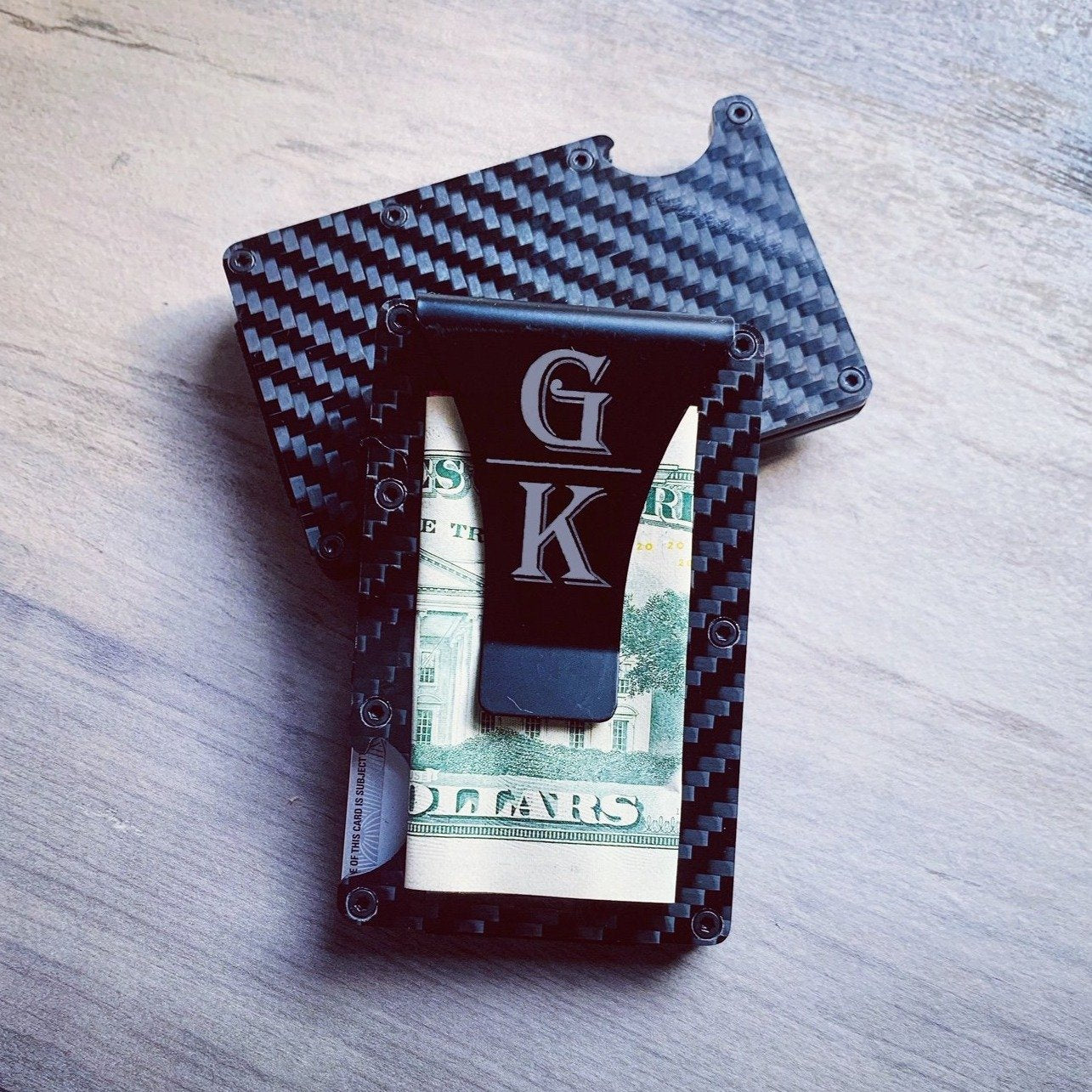 Engraved Groomsmen Wallet - Personalized Carbon Fiber Wallet with Bottle  Opener - Groovy Groomsmen Gifts