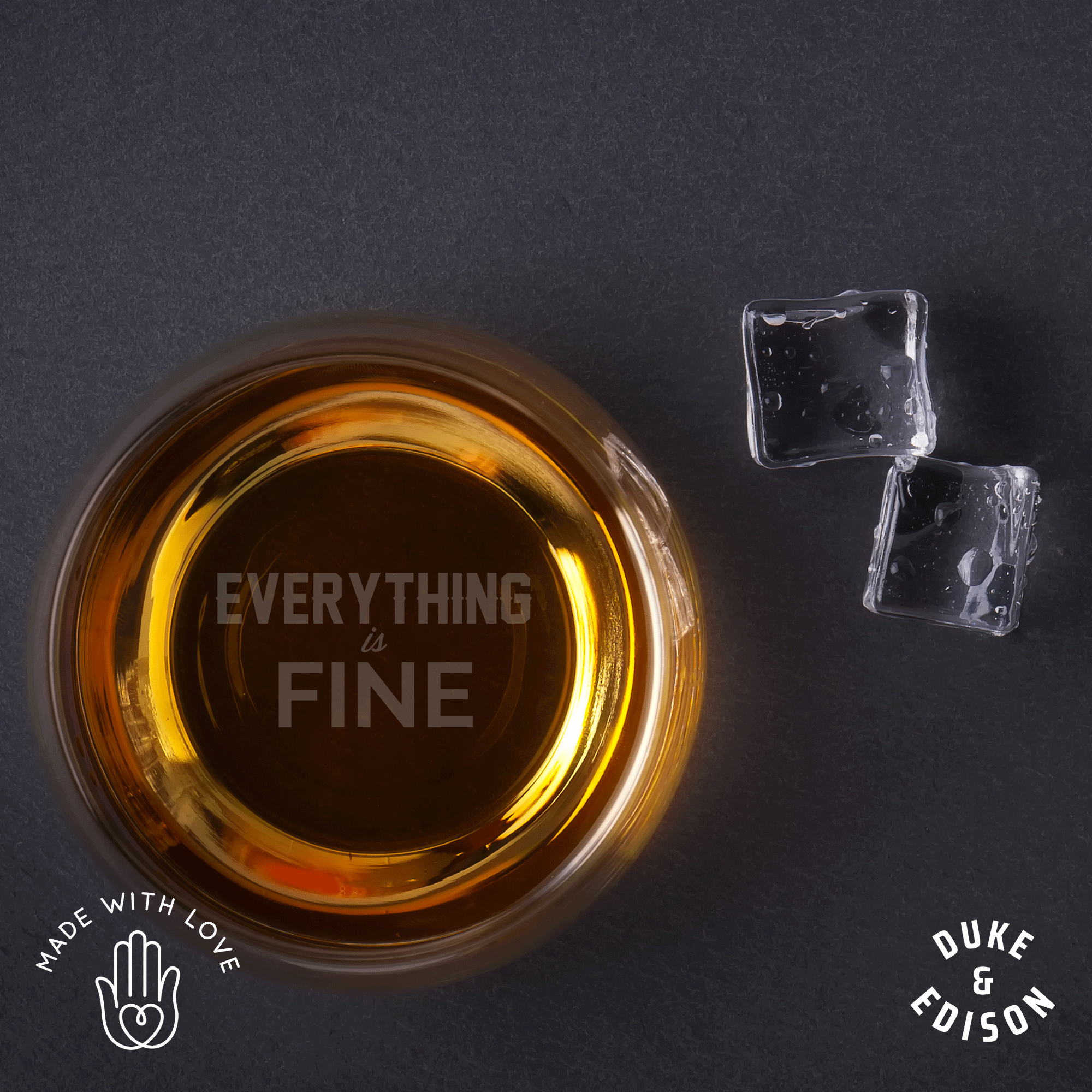 Everything is Fine - Rocks Glass