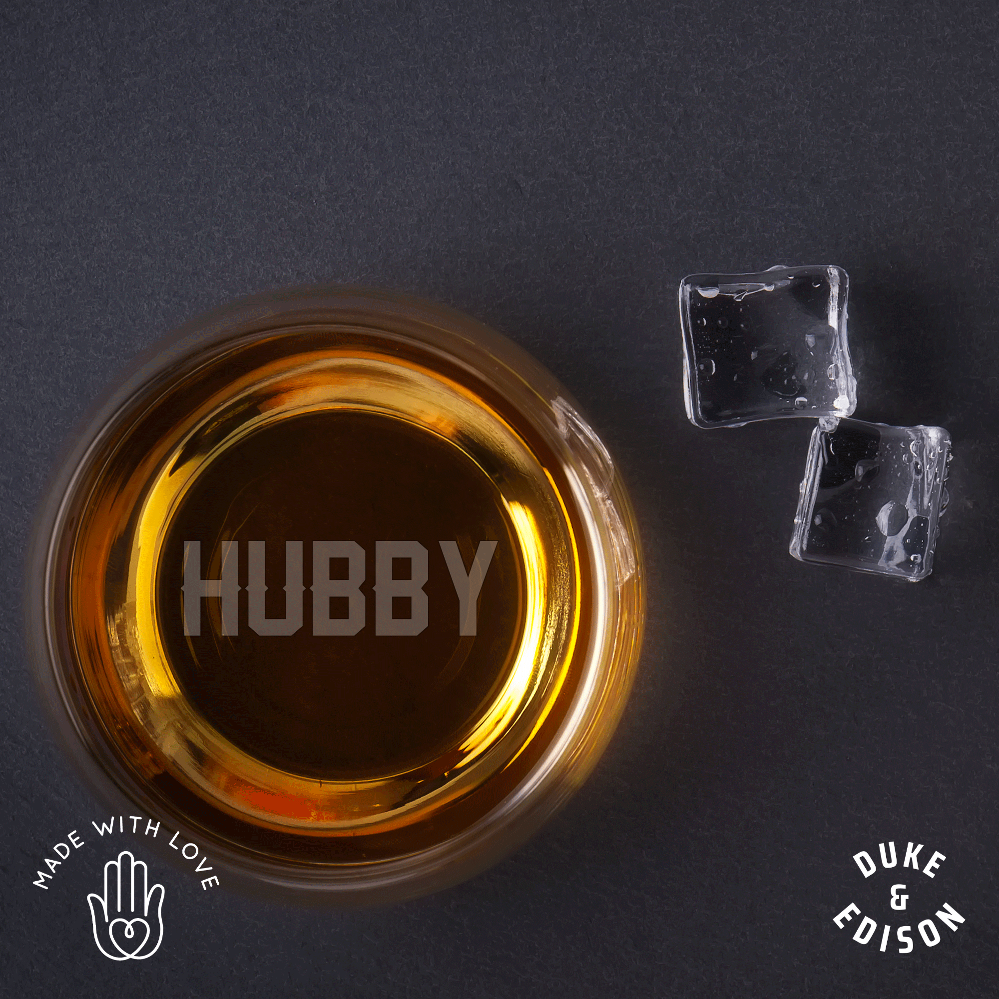 Hubby - Rocks Glass