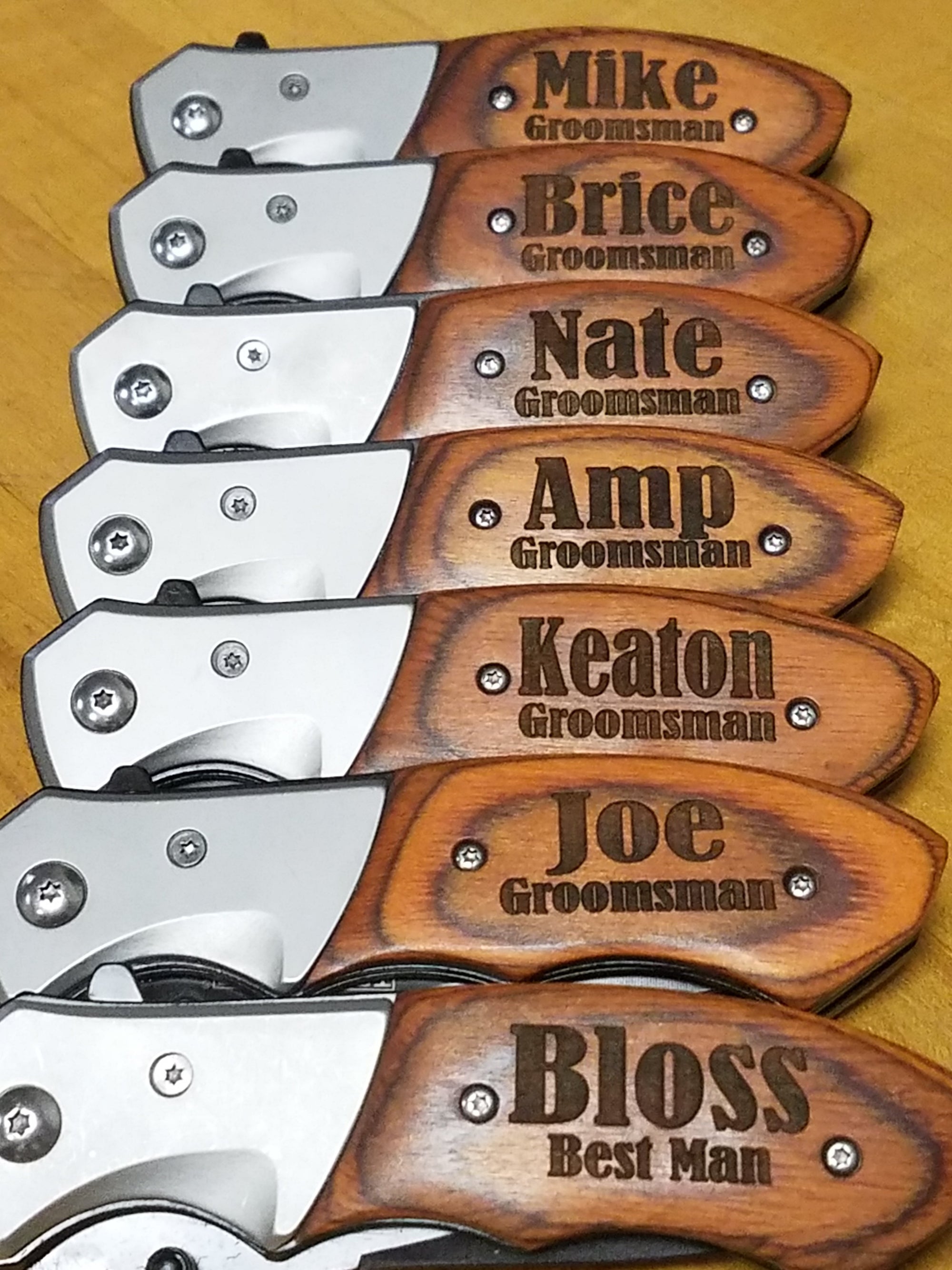 Custom Birthday Knife in Box - Groovy Guy Gifts