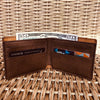 Engraved Brown Leather Wallet ?id=14609738629205