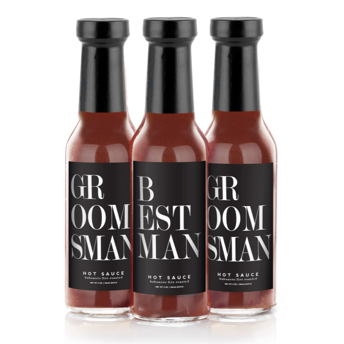 groomsman hot sauce