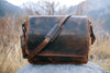 Large Leather Messenger Bag