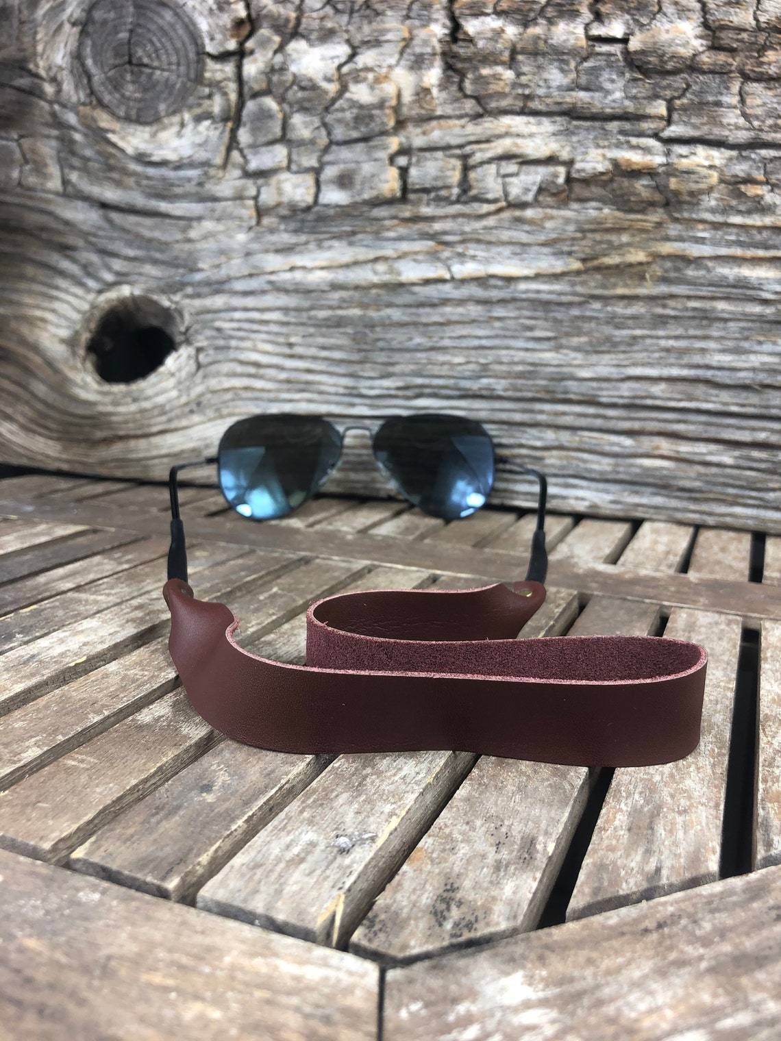 Leather Glasses Holders - Groovy Groomsmen Gifts