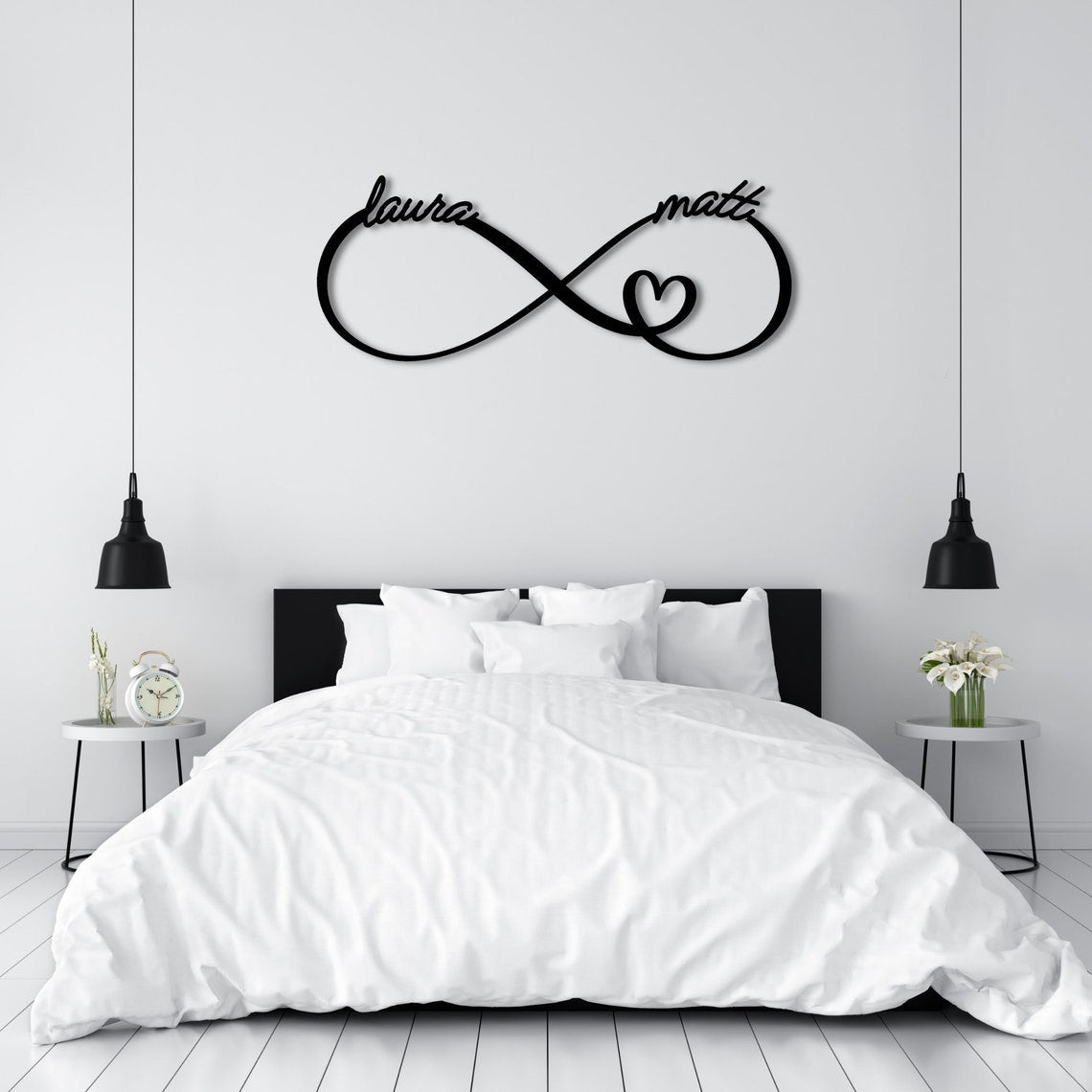 Personalized Infinity Love Sign Sentimental Gift